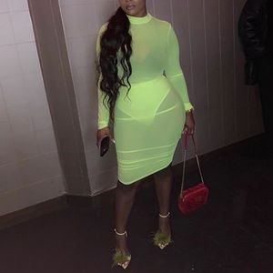 Two piece Lime green set